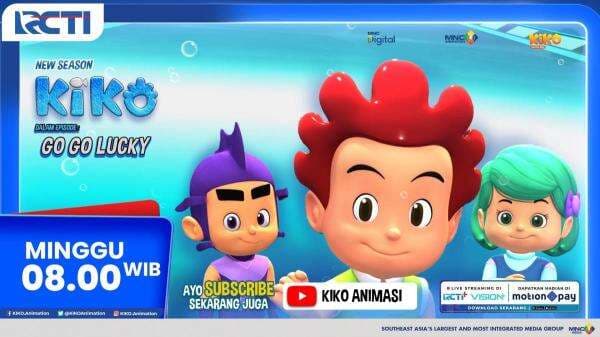 KIKO Episode GO GO LUCKY, Minggu 10 Agustus 2025 Pukul 08.00 Pagi di RCTI