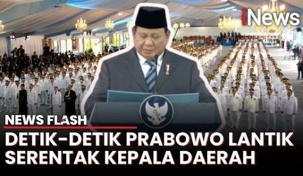 Bersejarah! Prabowo Lantik 961 Kepala Daerah secara Serentak di Istana Bersejarah! Prabowo Lantik 961 Kepala Daerah secara Serentak di Istana