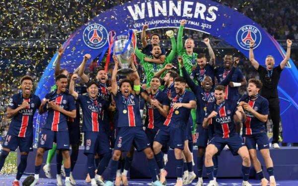 PSG Kantongi Dana Segar hingga Rp1,53 Triliun usai Juara Liga Champions