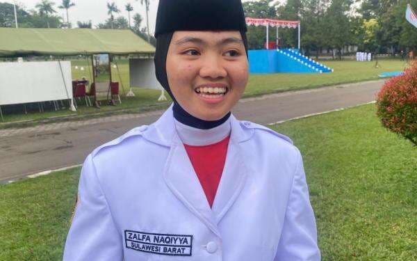 Cerita Zalfa, Anak Petani Cokelat yang Lolos Seleksi Paskibraka Nasional meski Terkendala Ekonomi