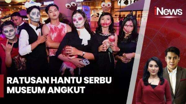 Keseruan Pesta Halloween, Museum Angkut di Kota Batu Dikunjungi Hantu Menyeramkan Keseruan Pesta Halloween, Museum Angkut di Kota Batu Dikunjungi Hantu Menyeramkan