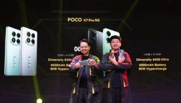 Ponsel Game Poco X7 Series Meluncur, Intip Spesifikasinya