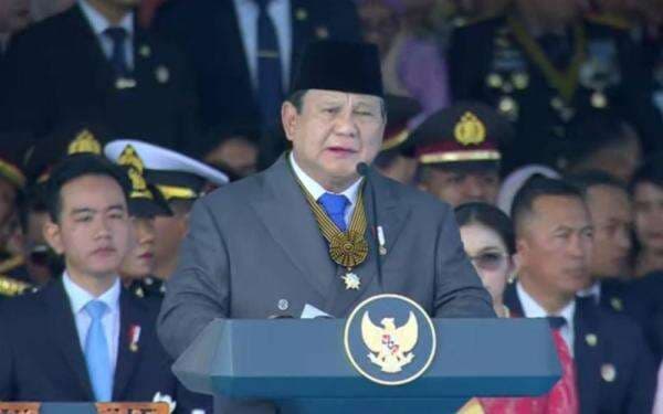 Prabowo Ucapkan Terima Kasih ke Polri karena Jaga Stabilitas dan Keamanan Bangsa