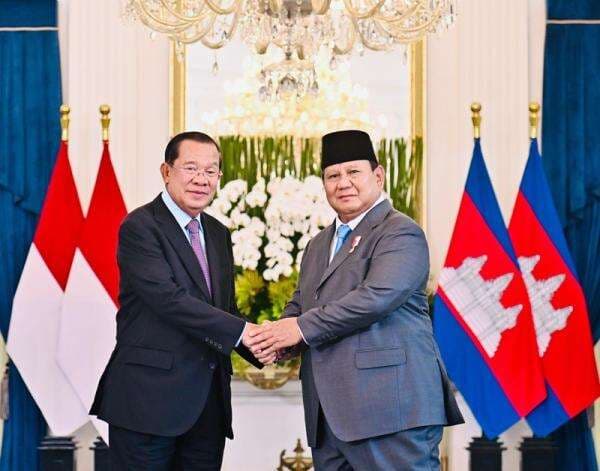 Prabowo dan Presiden Senat Kamboja Berkomitmen Jaga Stabilitas Kawasan