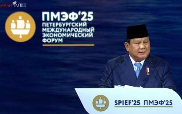 Presiden Prabowo Gugup saat Pidato di Forum SPIEF 2025 Rusia