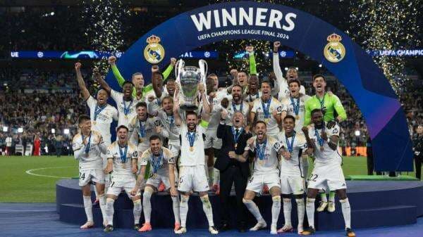 10 Klub Paling Bernilai di 2025: Real Madrid dan Manchester United di Papan Atas