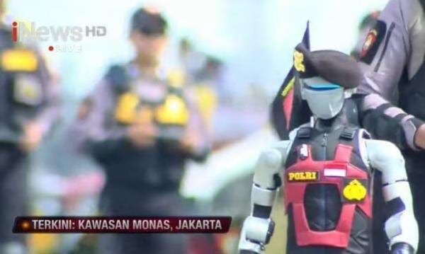 Pasukan Robot Canggih Ramaikan HUT Bhayangkara Ke-79, Apa Akan Gantikan Tugas Polisi?