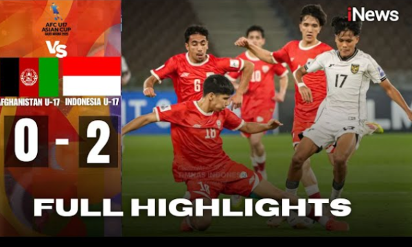 Hasil Piala Asia U-17 2025 : Timnas Indonesia U-17 Hajar Afghanistan Lewat 2 Gol Injury Time