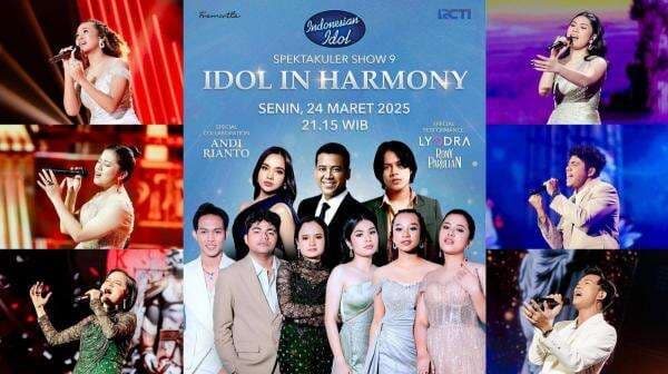 Persaingan Semakin Sengit, Top 6 Indonesian Idol XIII Kolaborasi dengan Andi Rianto