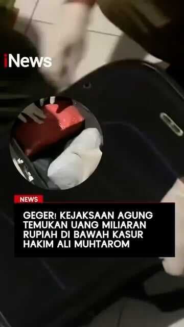 Geger! Kejaksaan Agung Temukan Uang Miliaran Rupiah di Bawah Kasur Hakim Ali Muhtarom