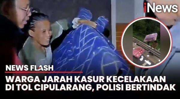 Usai Viral, Polisi Minta Warga Kembalikan Kasur yang Dijarah di Tol Cipularang