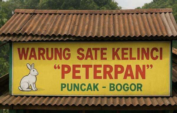 Ini Lokasi Warung Sate Kelinci yang Jadi Inspirasi Nama Band Peterpan
