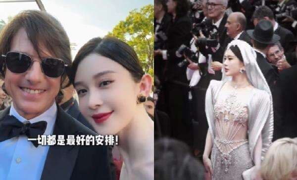Viral, Artis China Zhao Yingzi Diusir dari Red Carpet Cannes 2025 karena Gaun Transparan dan Dekati Tom Cruise