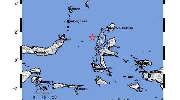 Gempa M5,4 di Halmahera Barat Akibat Deformasi Lempeng Laut Maluku