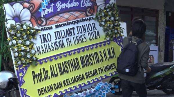 Tewas Usai Demo, Mahasiswa Unnes Iko Juliant Sempat Pamit kepada Ibu Berangkat ke Kampus