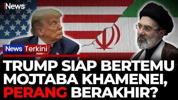 Donald Trump Buka Peluang Bertemu Pemimpin Tertinggi Iran Mojtaba Khamenei