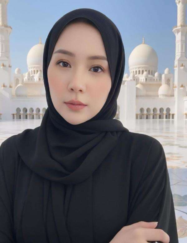 Potret Agnes Jennifer Pakai Hijab di Masjid Agung meski Non-Muslim, Netizen: Adem Banget Potret Agnes Jennifer Pakai Hijab di Masjid Agung meski Non-Muslim, Netizen: Adem Banget