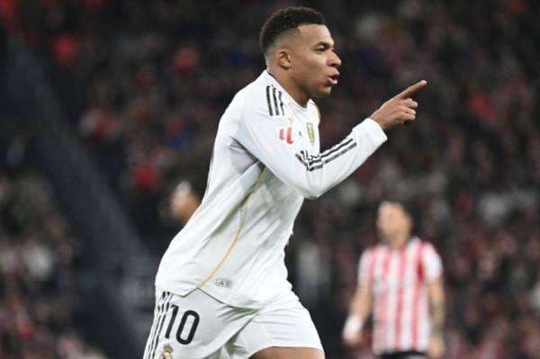 Kylian Mbappe Selangkah Samai Rekor Cristiano Ronaldo di Real Madrid