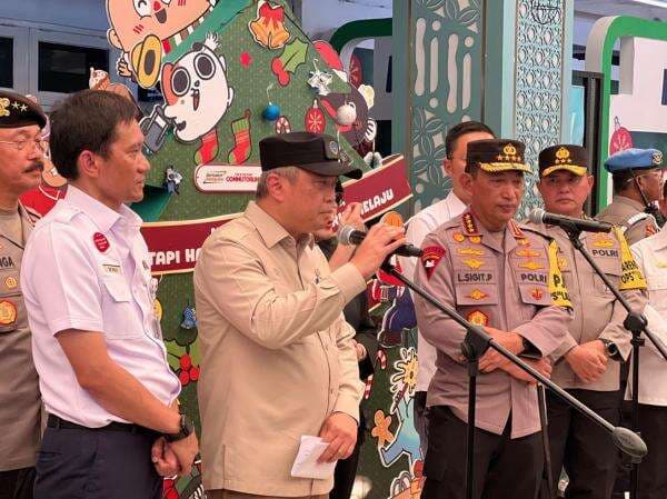 Kemenhub Berangkatkan 509 Pemudik Program Angkutan Motor Gratis Periode Nataru