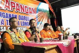 BNPB Ungkap Perkembangan Penanganan Darurat Tanah Longsor di Cilacap