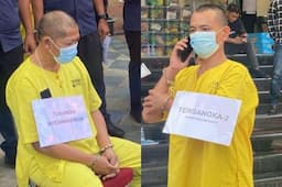 Tampang 2 Oknum TNI Jalani Rekonstruksi Kasus Penculikan Kacab Bank BUMN