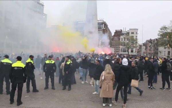 Nah, Fans Klub Sepak Bola Israel Maccabi Tel Aviv Dilarang Nonton Laga versus Aston Villa
