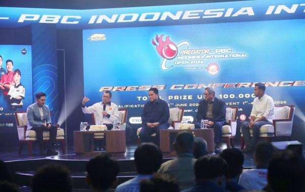 Ketum POBSI Hary Tanoesoedibjo Ungkap Tujuan Digelarnya Predator-PBC Indonesian International Open 2026