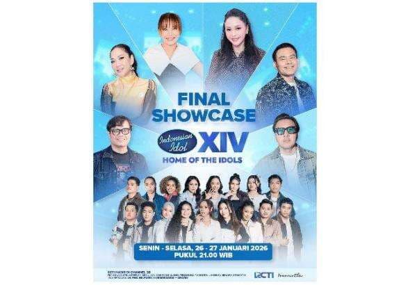 17 Kontestan Terbaik Siap Bertarung di Final Showcase Indonesian Idol XIV!