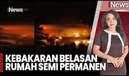 Kebakaran Dahsyat di Belawan Medan: 10 Rumah Ludes, Warga Luka Parah