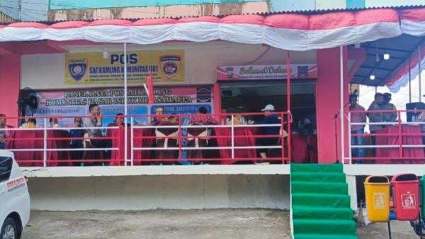 Sinergi Polri dan Warga: Pos Satkamling Minasa Maupa Resmi Diresmikan Kapolres Gowa
