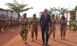 Jaga Perdamaian di Afrika Tengah, PBB Acungkan Jempol untuk Satgas Kontingen Garuda