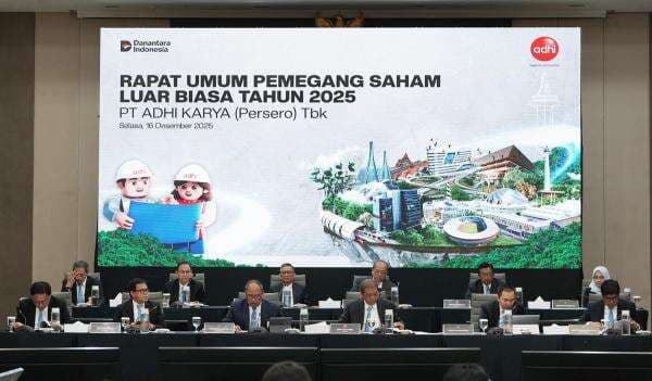 Moeharmein ZC Jadi Dirut Adhi Karya, Ini Susunan Direksi dan Komisaris Terbaru