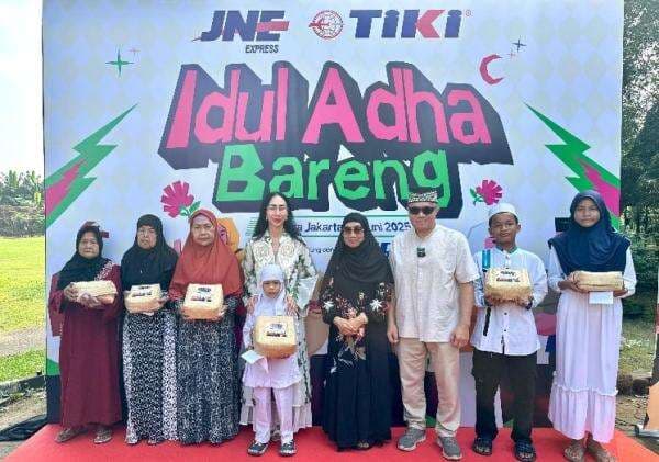 JNE Rayakan Idul Adha 1446 H dengan Kurban, Promo, dan Program Sosial 