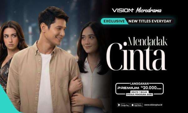 Microdrama VISION+ Mendadak Cinta: Ketika Menyukai Artis Penuh Skandal