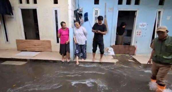 Jakarta Hujan, Banjir Kembali Rendam Kawasan Jati Padang Jaksel