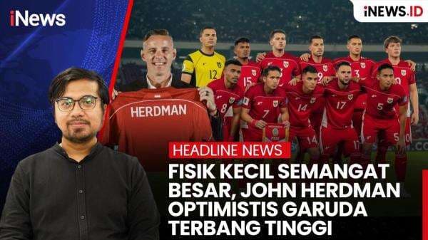 Fisik Kecil Semangat Besar, John Herdman Optimistis Garuda Terbang Tinggi