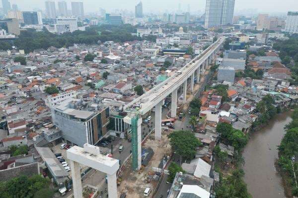 Proyek LRT Velodrome-Manggarai Hampir Rampung, Warga Yakin Bawa Manfaat Besar Proyek LRT Velodrome-Manggarai Hampir Rampung, Warga Yakin Bawa Manfaat Besar