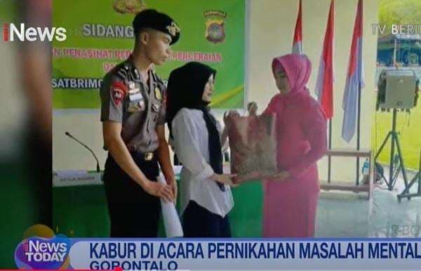 BREAKING NEWS Oknum Brimob di Gorontalo Kabur Jelang Akad Nikah, Komandan: Kami Kejar ke Palu