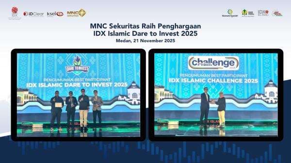 Konsisten dalam Pengembangan Pasar Modal Syariah, MNC Sekuritas Raih Penghargaan dari IDX Islamic