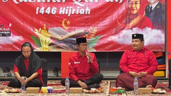 Peringati Nuzulul Qur’an, PDIP Surabaya Ajak Remaja Masjid Ngaji Diri dan Bangun Negeri