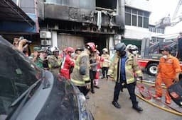 Kebakaran Gedung Terra Drone Kemayoran, Korban Tewas Bertambah Jadi 22