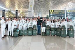 Tim Bulu Tangkis Indonesia Terbang ke Thailand, Gregoria Mariska Cs Siap Tempur di SEA Games 2025