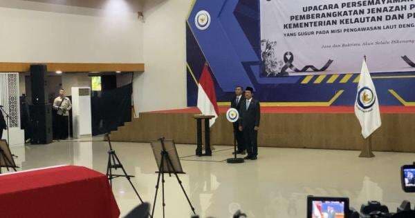 Menteri KKP Pingsan saat Jenazah Korban Pesawat ATR Diserahkan ke Negara