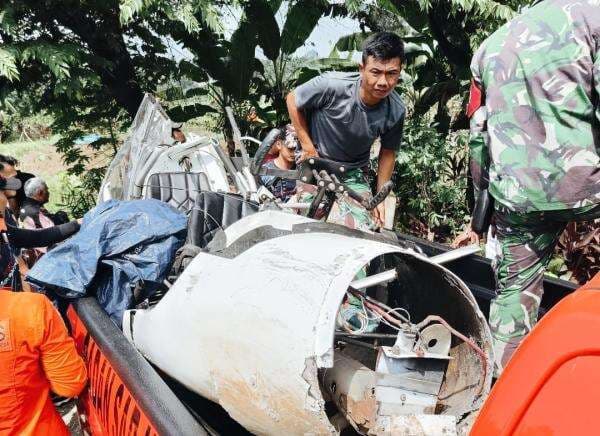 Detik-Detik Pesawat Latih Jatuh di Ciampea Bogor, Ini Pengakuan Warga