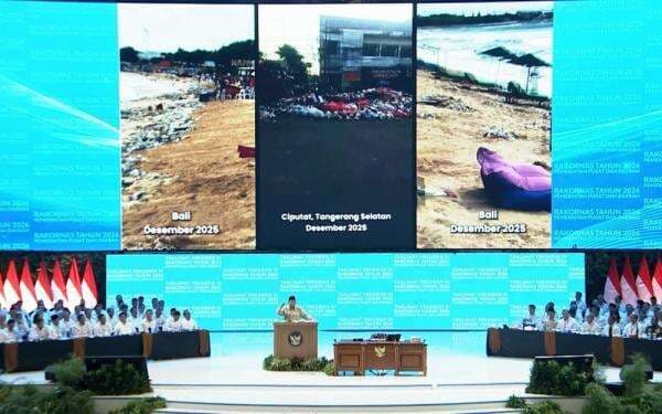 Tegur Gubernur Bali soal Sampah, Presiden Prabowo: Pariwisata Tak Akan Bertahan Jika Kotor