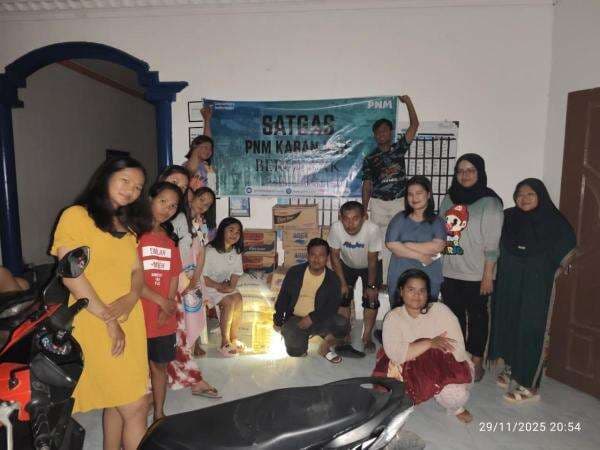 Gerak Cepat, PNM Peduli Salurkan Bantuan untuk Korban Bencana Alam di Sumatera