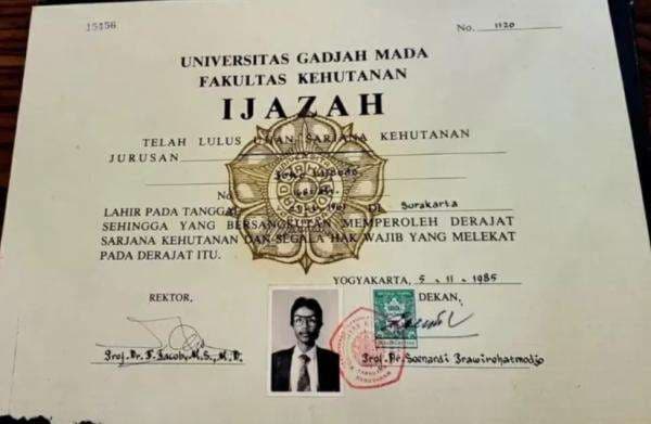 Jokowi Ogah Buka Ijazah ke Publik, Apa Alasannya?