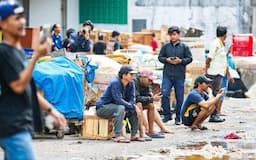 Kebakaran Pasar Induk Kramat Jati, Polisi Pastikan Tak Ada Korban