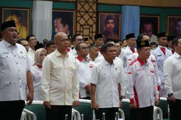 Jamintel Sosialisasi Jaga Desa dan Pengukuhan DPC ABPEDNAS di Kabupaten Bogor