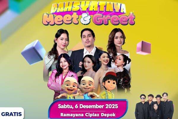 Laura Theux dan Marcel Chandrawinata Siap Sapa Warga Depok dalam Dahsyatnya Meet and Greet Mencintai Ipar Sendiri